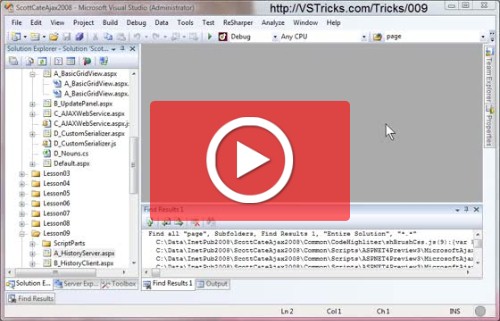 #009 Move Tool Windows to a Tabbed Document