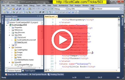 #002 Block or Column Select, Cut, Copy, Paste