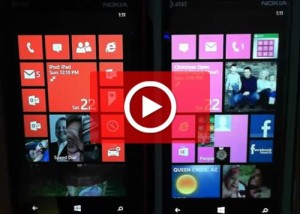 Two Windows Phones Side by Side